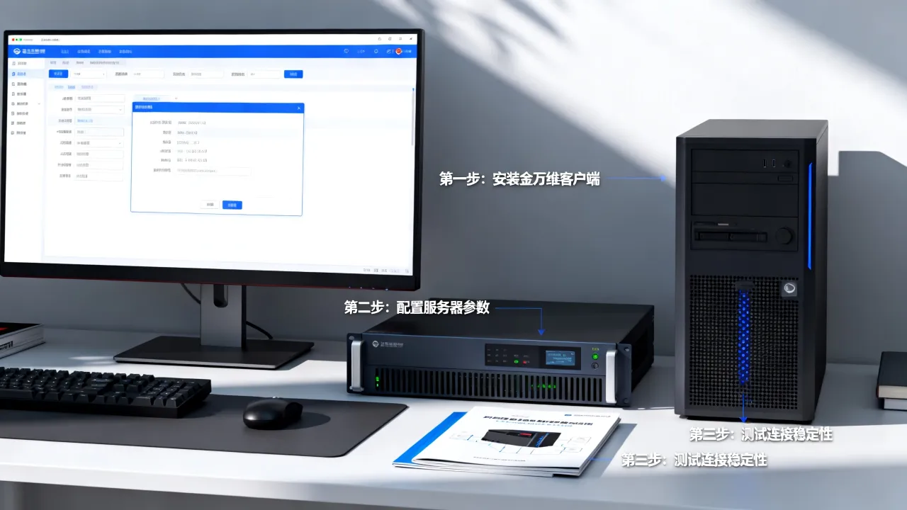 金万维远程服务器怎么配置？金万维远程服务器配置步骤详解