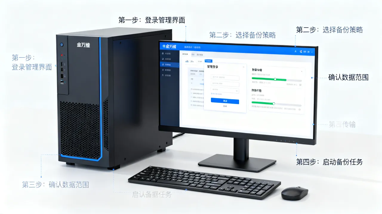 金万维服务器怎么备份数据？金万维服务器备份流程是什么