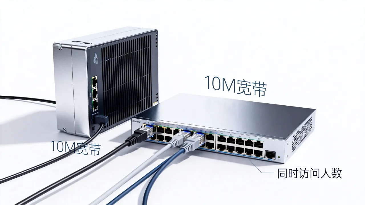服务器10M宽带可以多少人同时访问?,10M带宽够用吗? 服务器10M宽带可以多少人同时访问?,10M带宽够用吗?