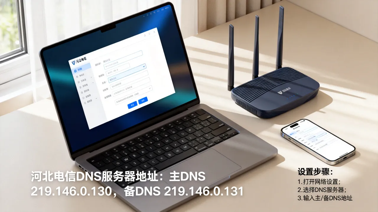 河北电信宽带DNS服务器地址是多少，河北电信DNS怎么设置