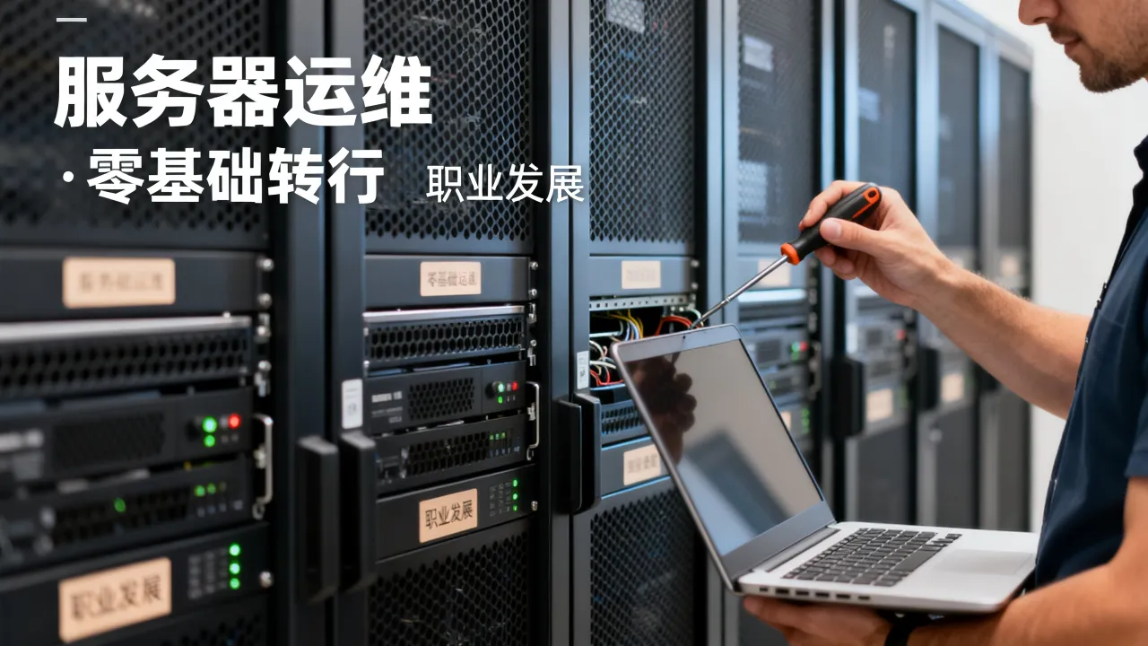 服务器运维好找工作吗，零基础转行运维有前途吗