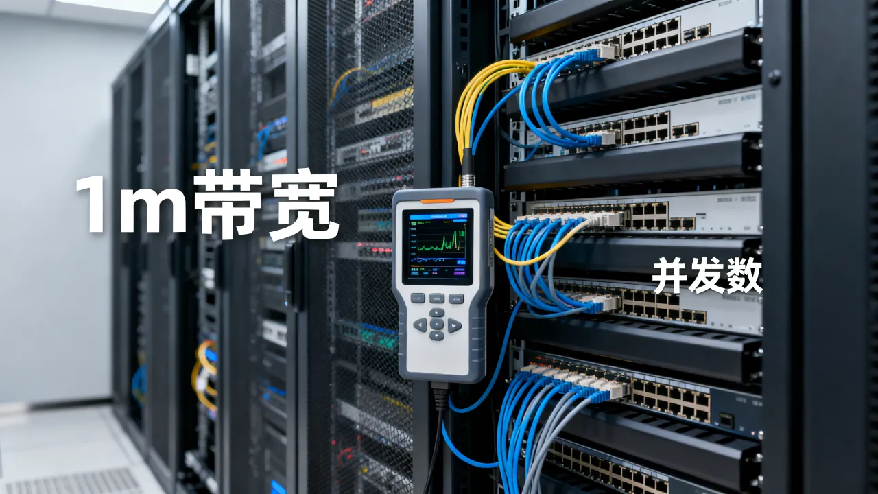服务器1m带宽够多少人访问，1m宽带能支撑多少并发？