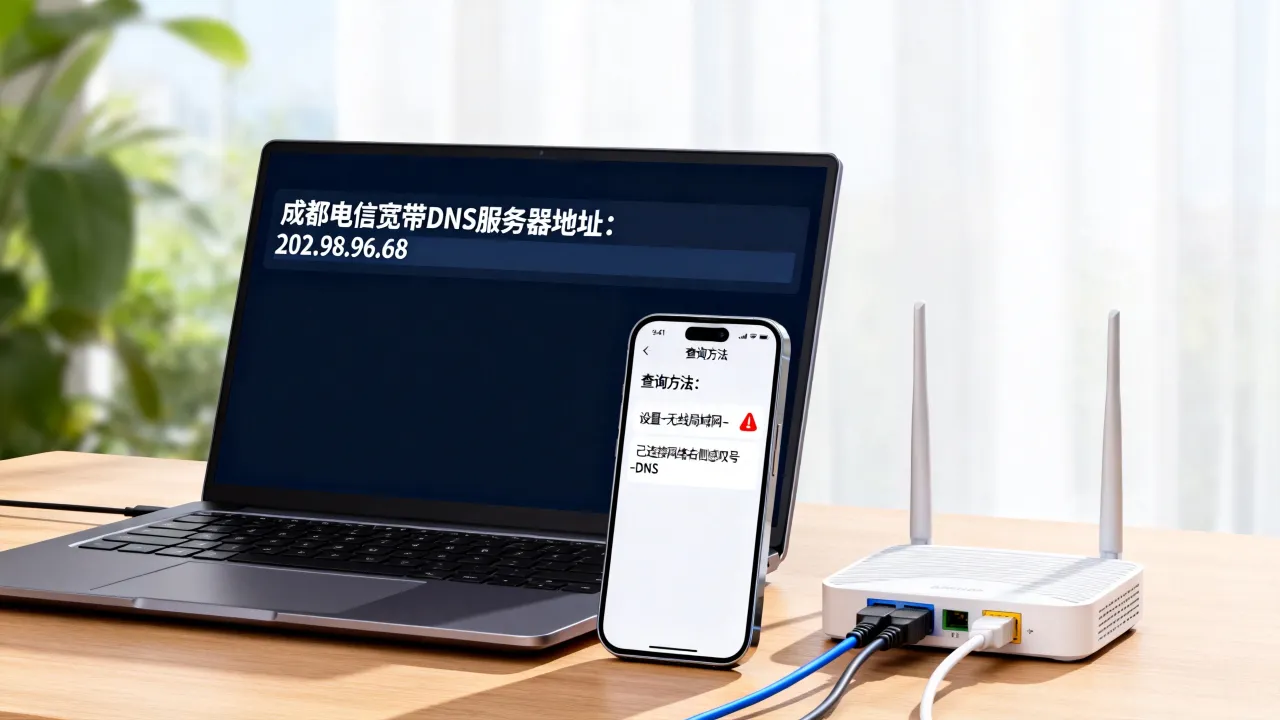 成都电信宽带dns的服务器地址是多少？电信dns怎么查最快