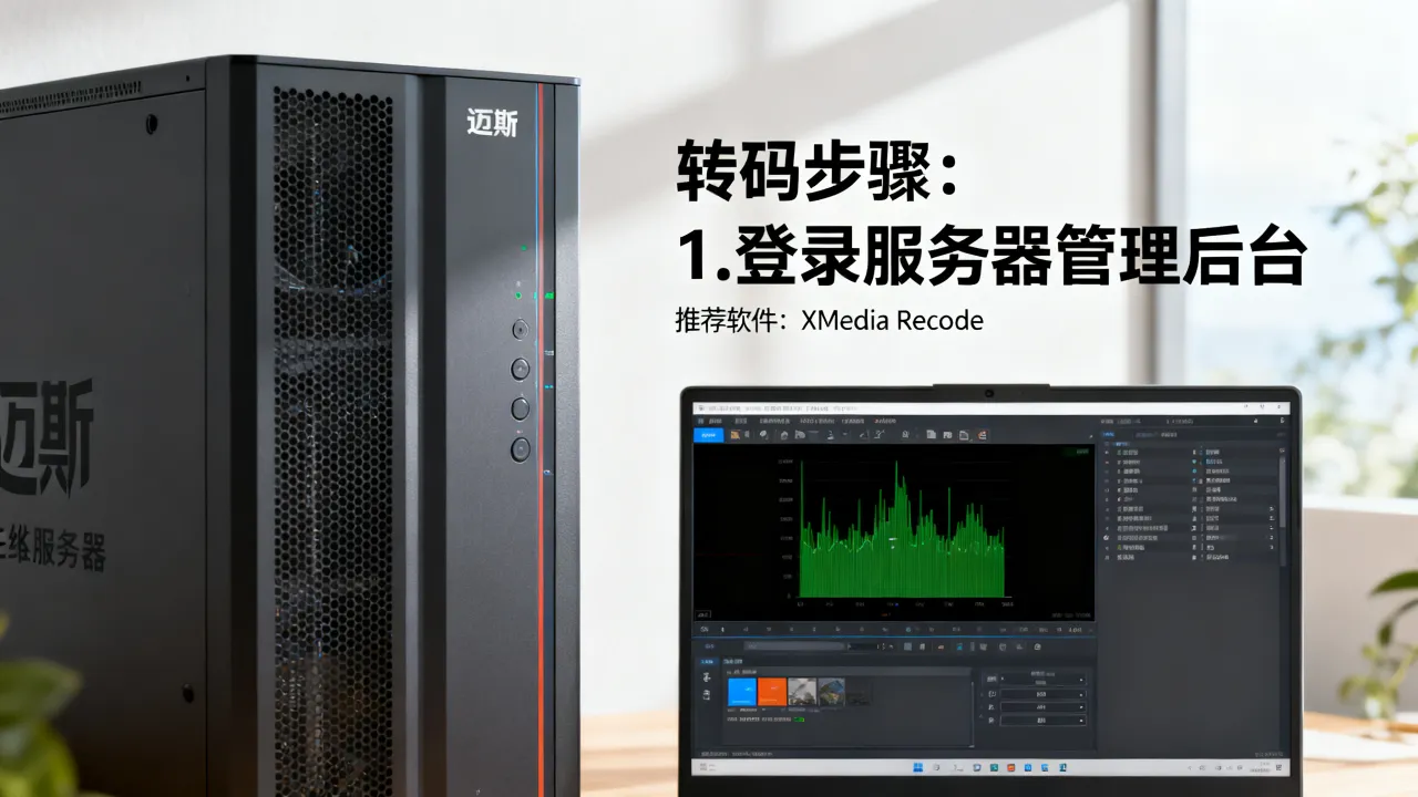 迈斯三维服务器怎么转码？服务器转码用什么软件好