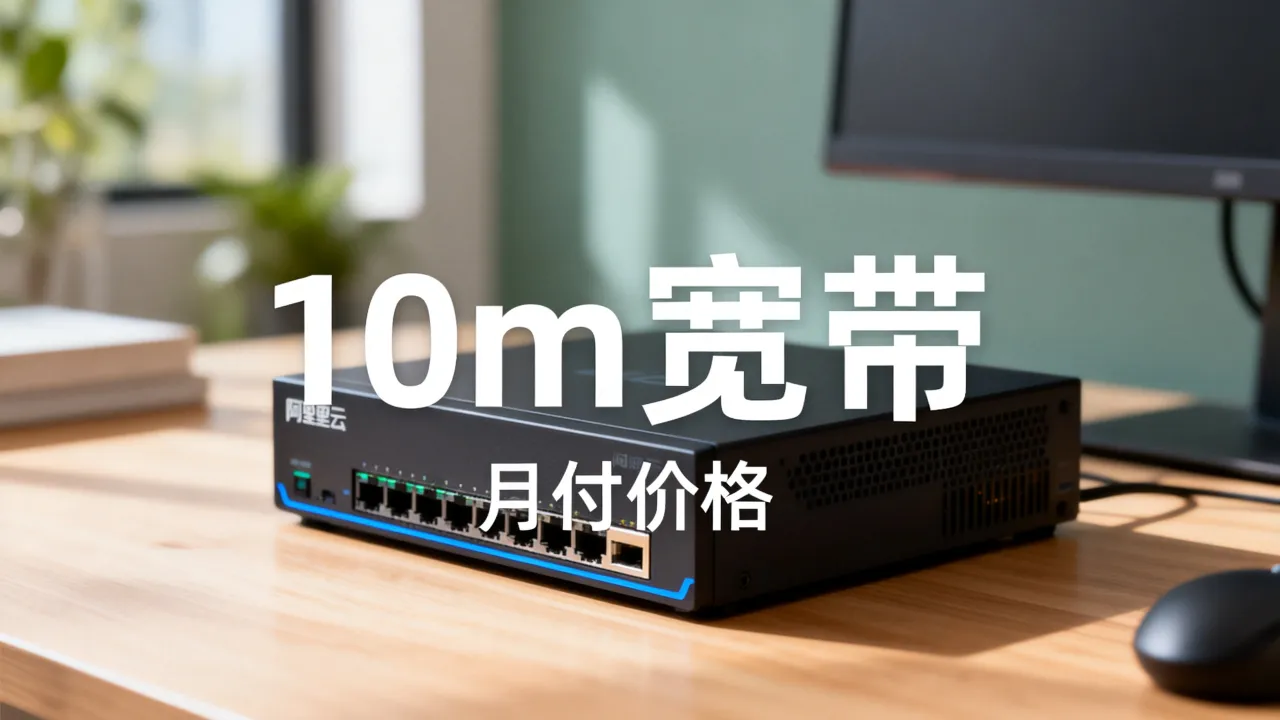阿里云服务器10m宽带多少钱，月付价格怎么算？