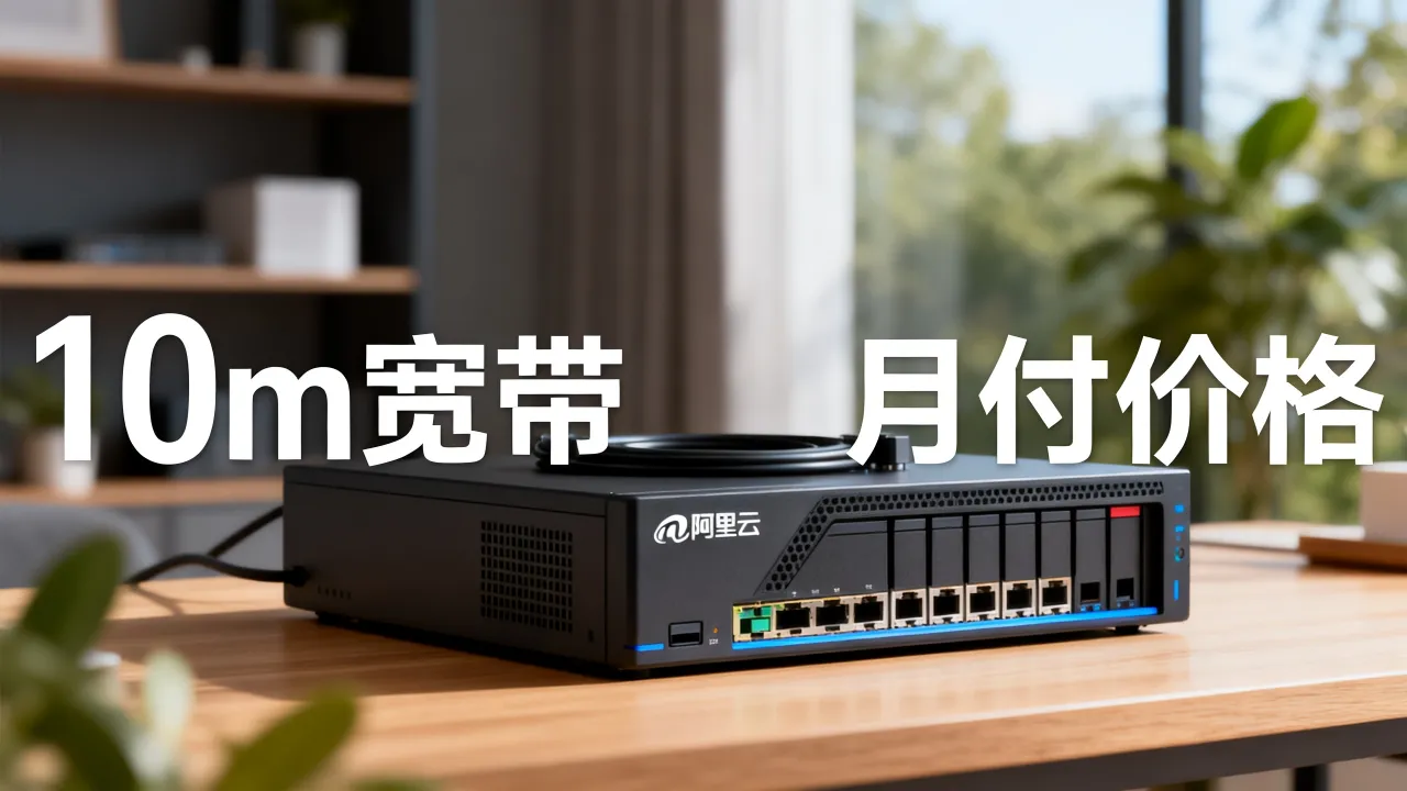 阿里云服务器10m宽带多少钱，月付价格怎么算？