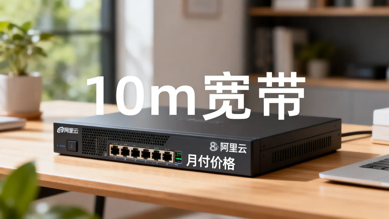 阿里云服务器10m宽带多少钱，月付价格怎么算？