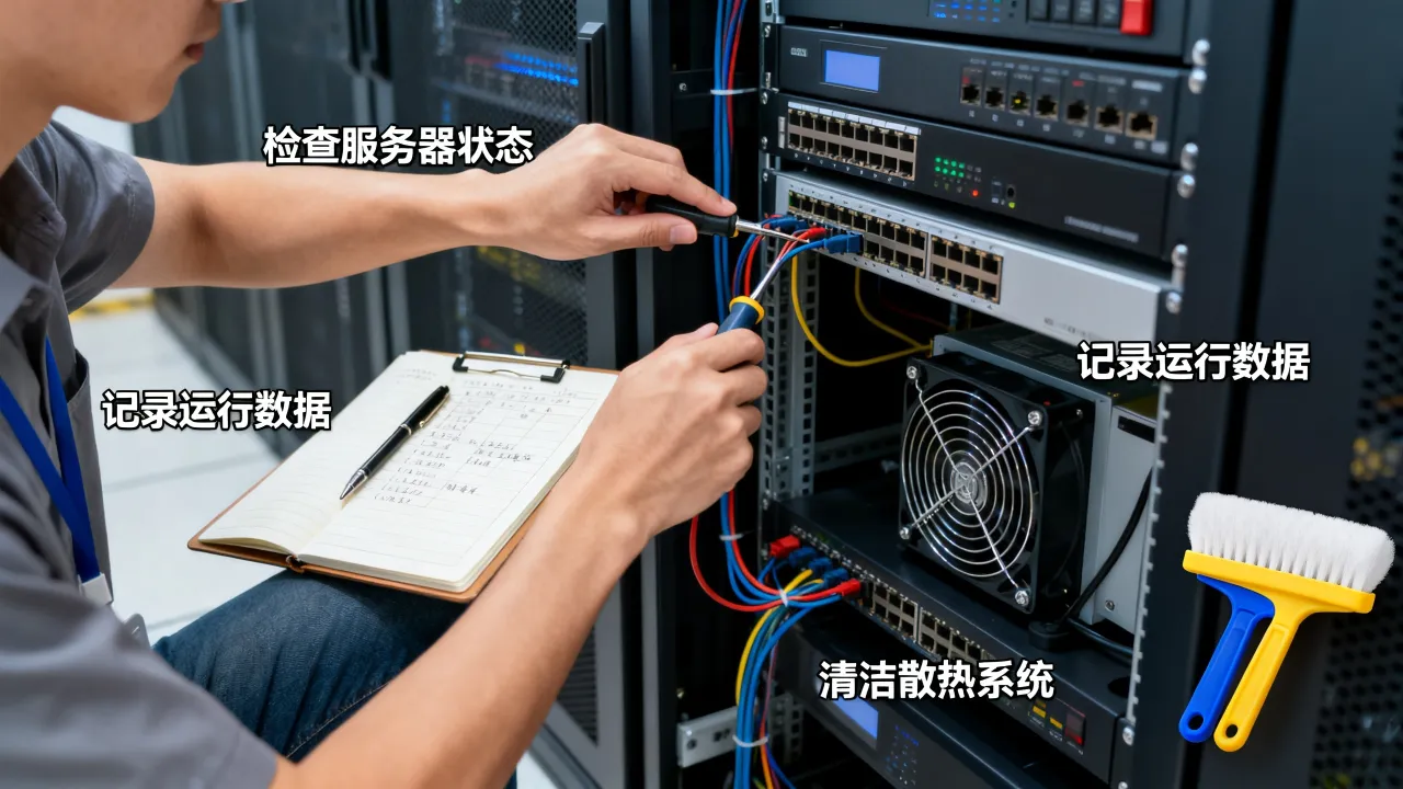 服务器运维主要干什么，服务器日常维护需要做哪些工作？