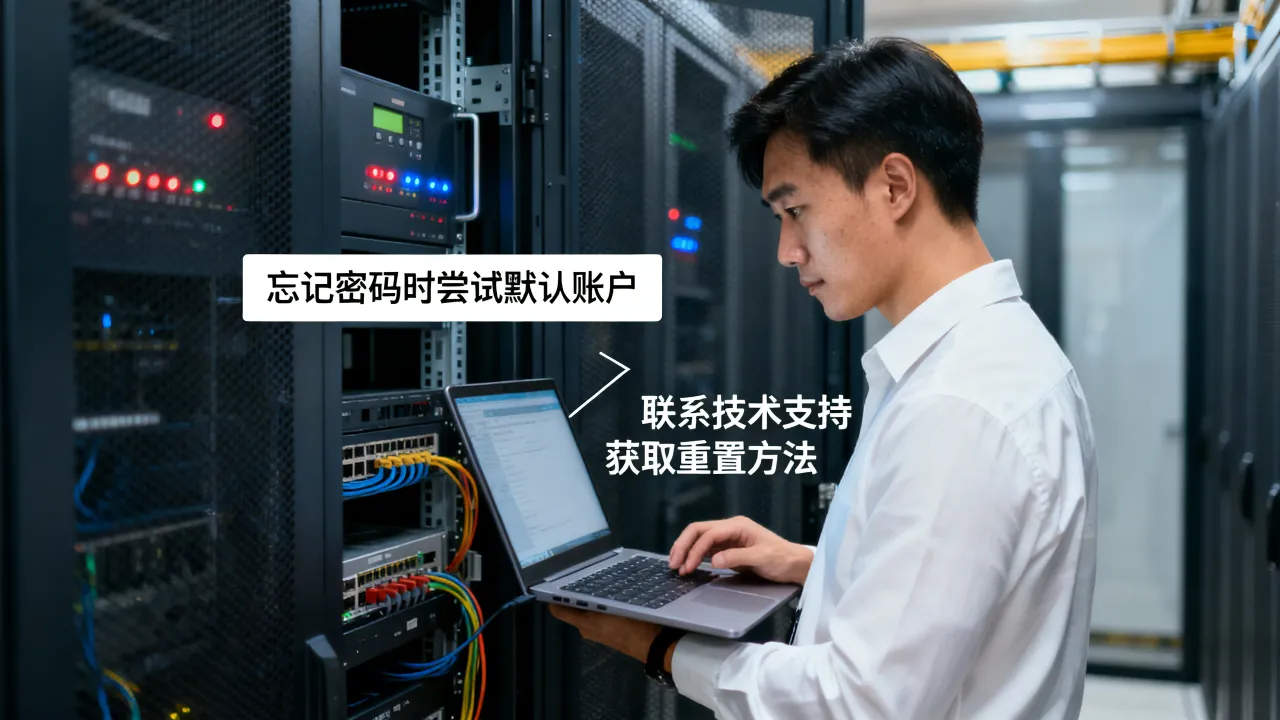 网维大师服务器管理员密码忘了怎么办，初始密码是多少