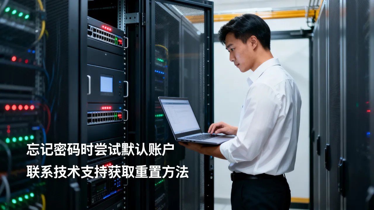 网维大师服务器管理员密码忘了怎么办，初始密码是多少