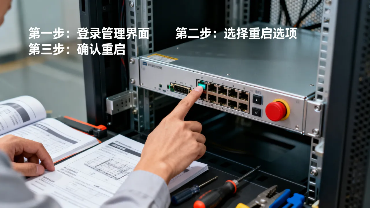 金万维服务器如何重启？金万维服务器重启操作步骤