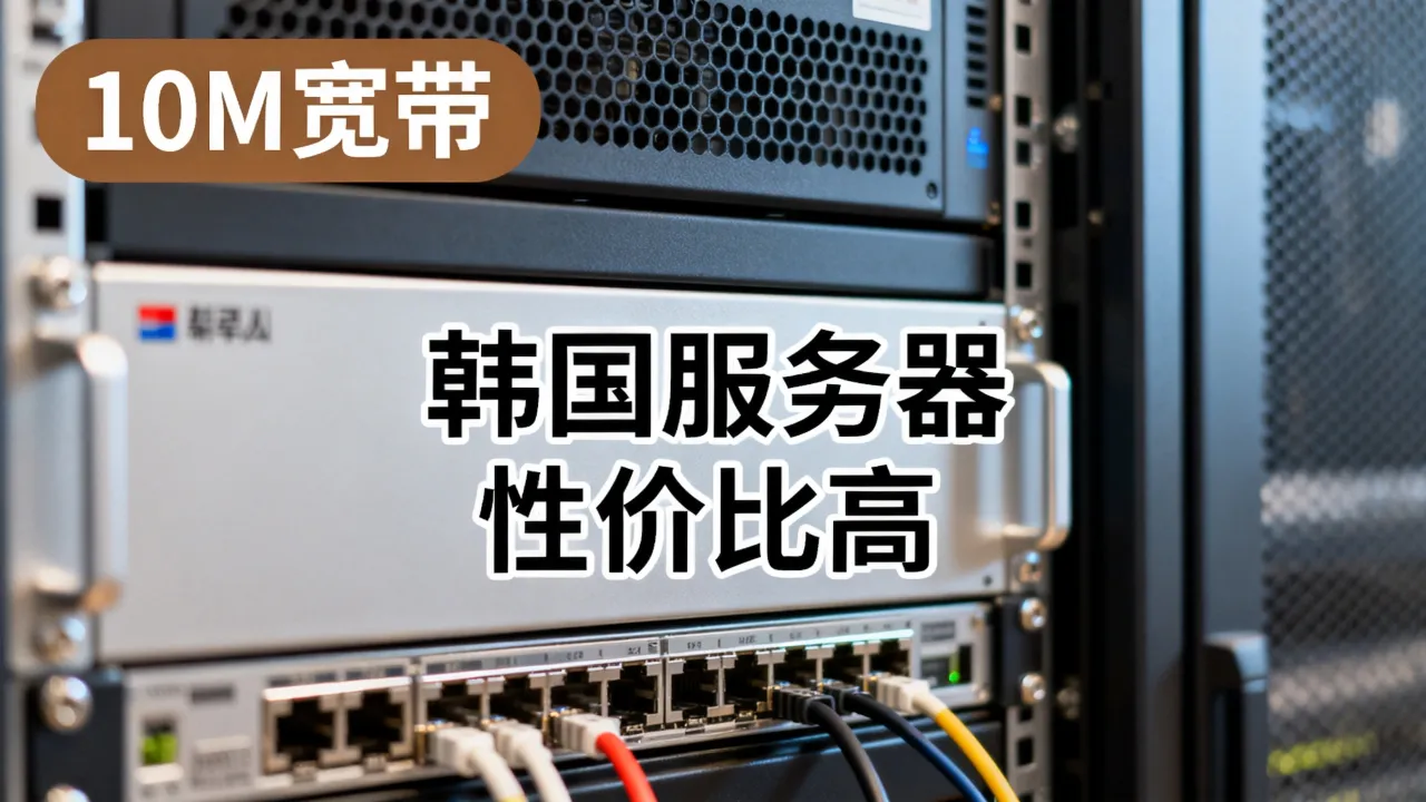 韩国服务器10m宽带多少钱？，哪家性价比高
