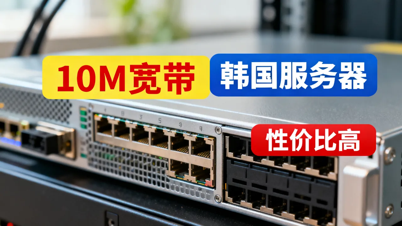 韩国服务器10m宽带多少钱？，哪家性价比高