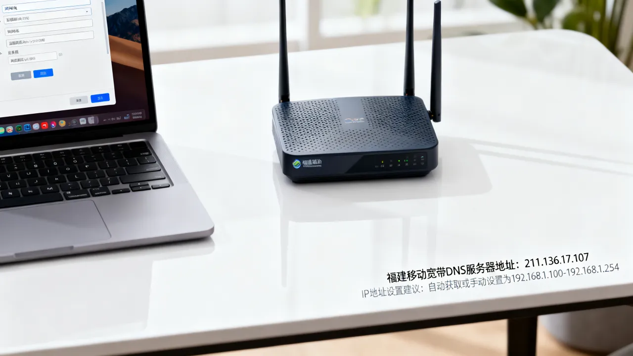 福建移动宽带dns的服务器地址是多少，ip地址怎么设置最快