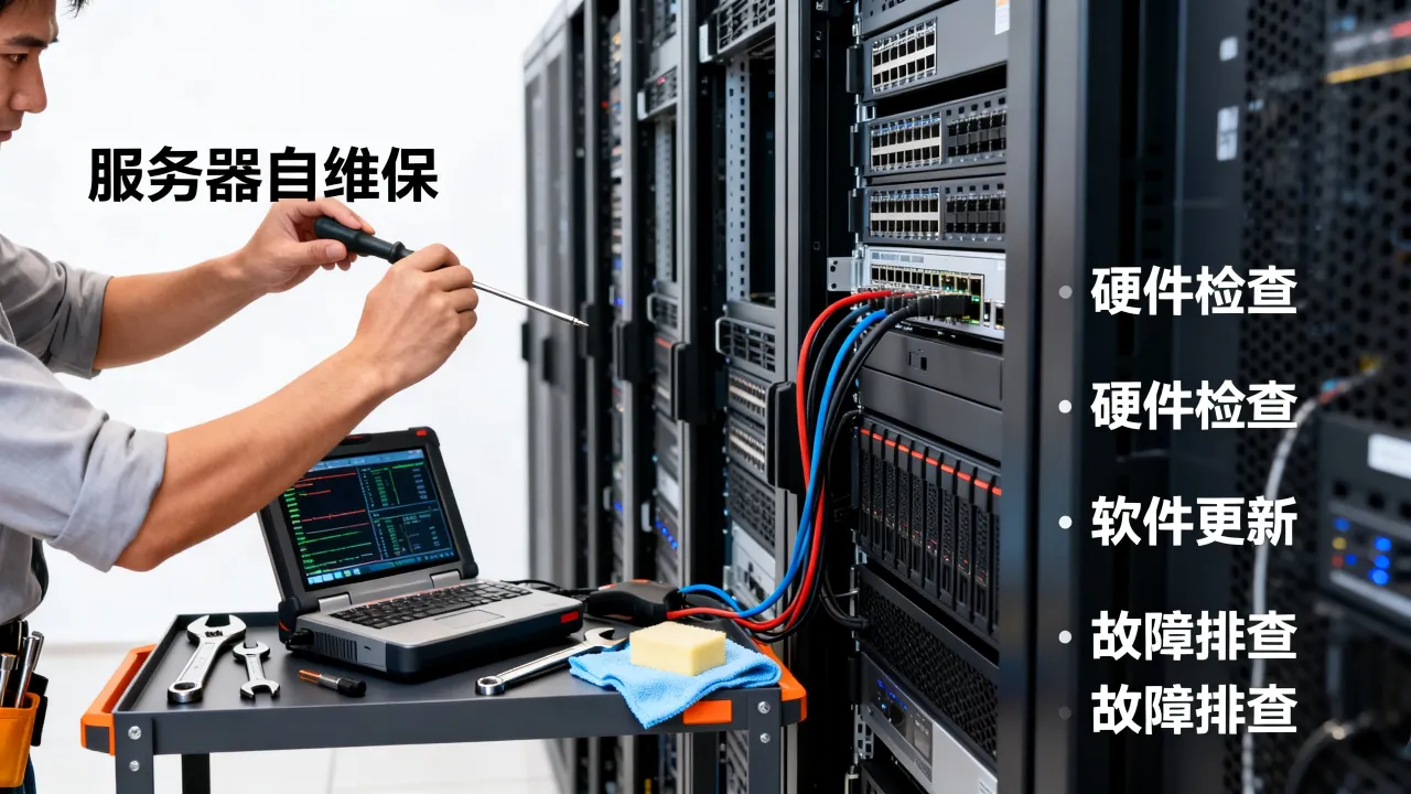 服务器自维保什么意思？服务器维保包含哪些内容？