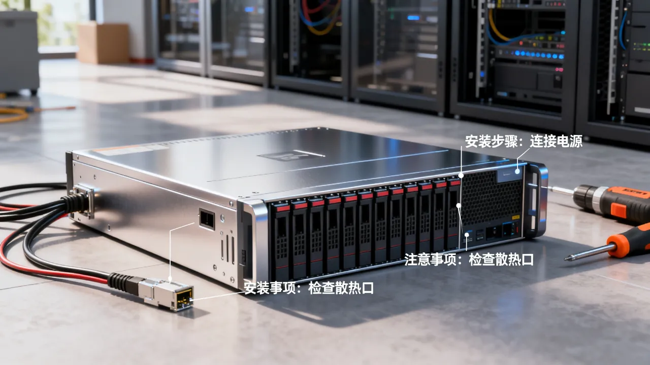 三维存储服务器怎么用，安装部署需要注意哪些事项？