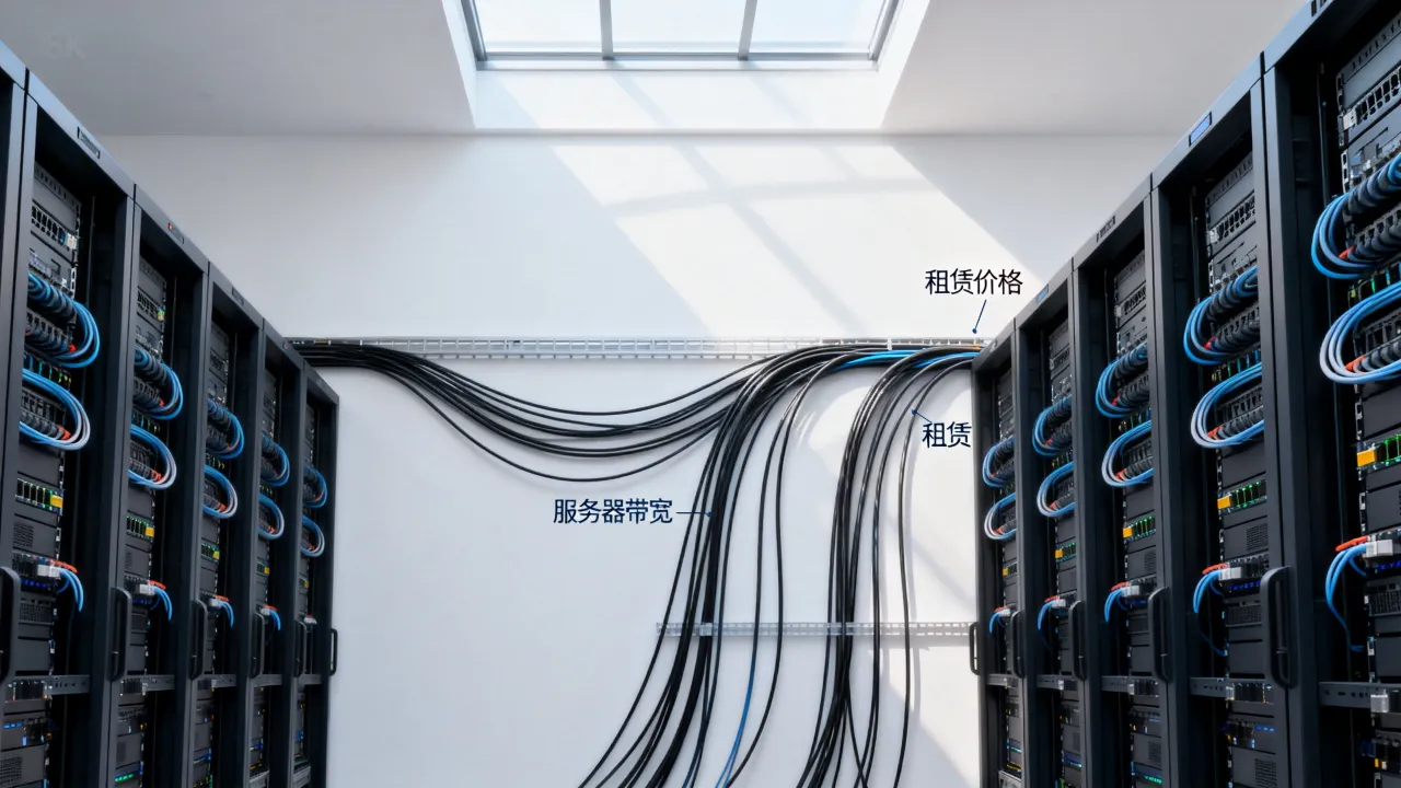 服务器宽带多少钱一米？机房带宽租赁价格怎么算