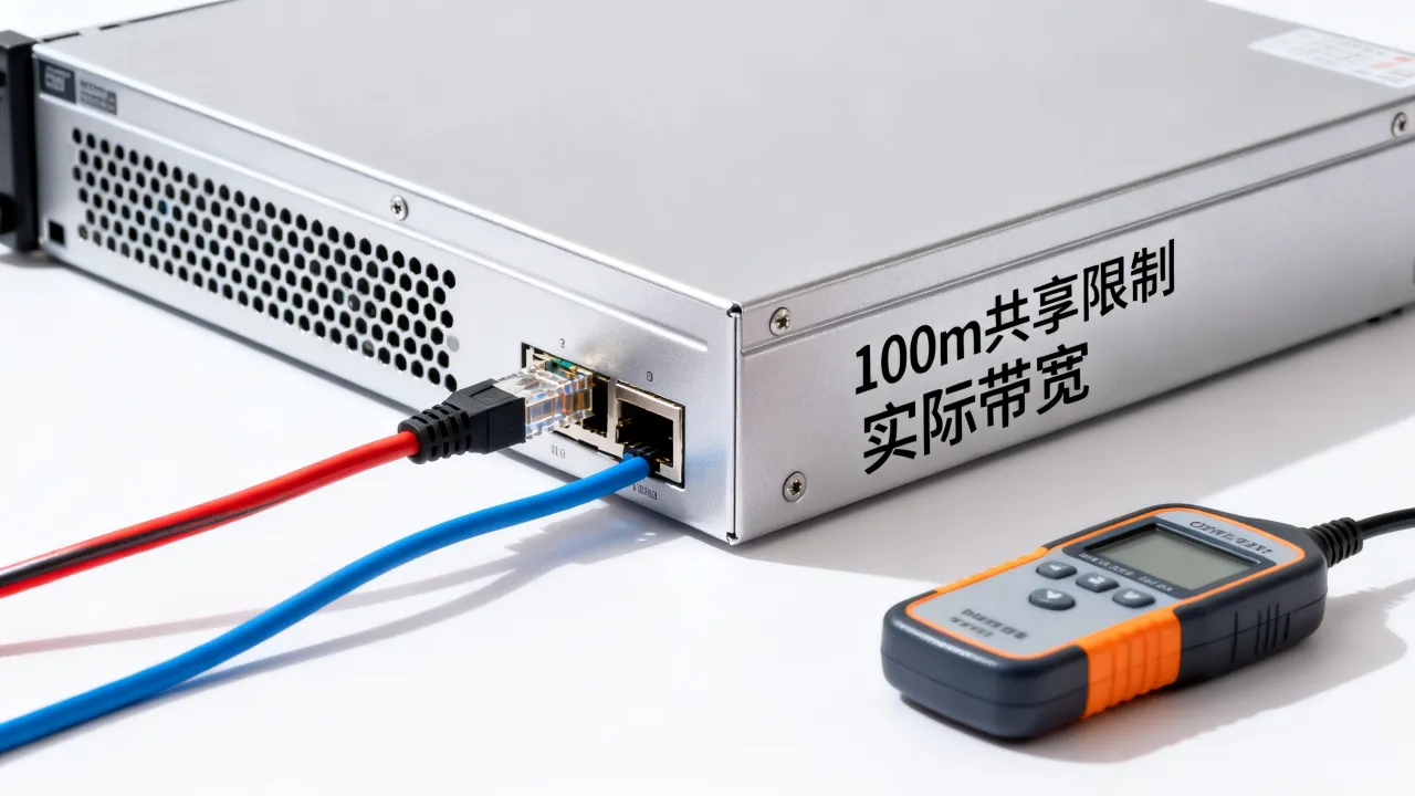 服务器100m共享限制多少宽带，服务器100m共享实际带宽有多少？