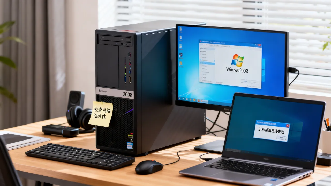 Windows2008服务器运维管理怎么做，远程桌面连接不上如何解决？