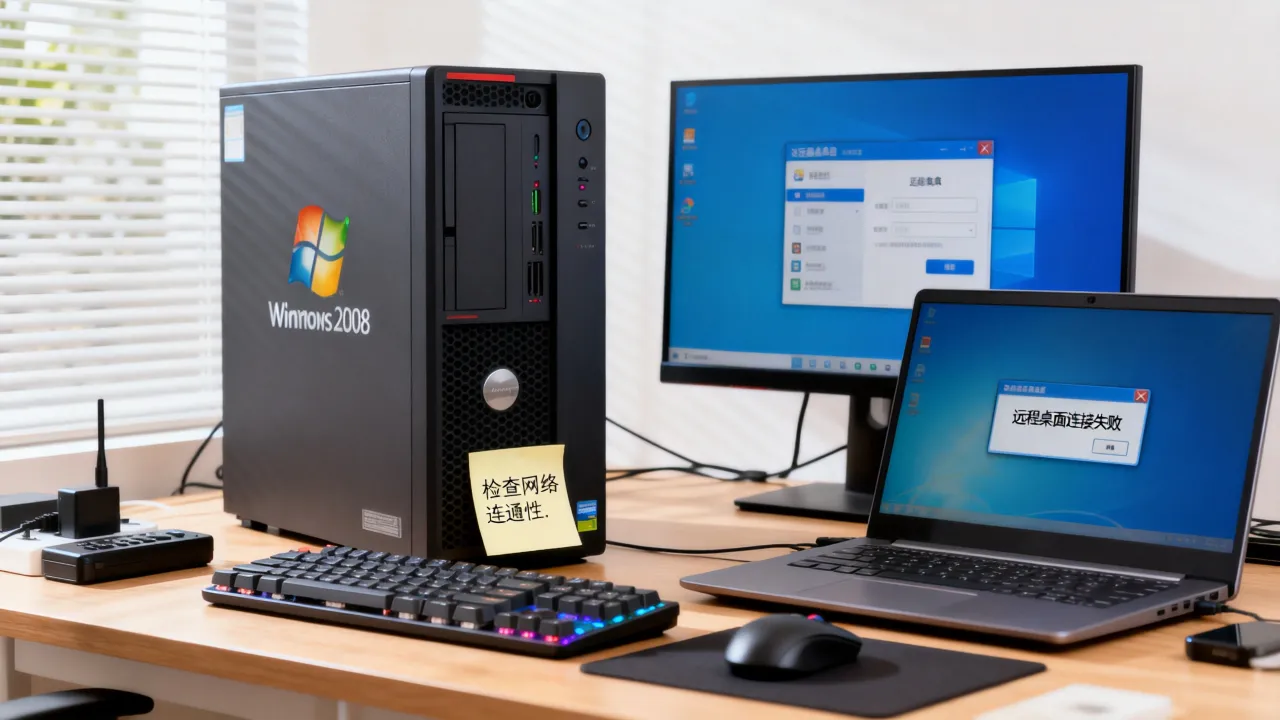 Windows2008服务器运维管理怎么做，远程桌面连接不上如何解决？