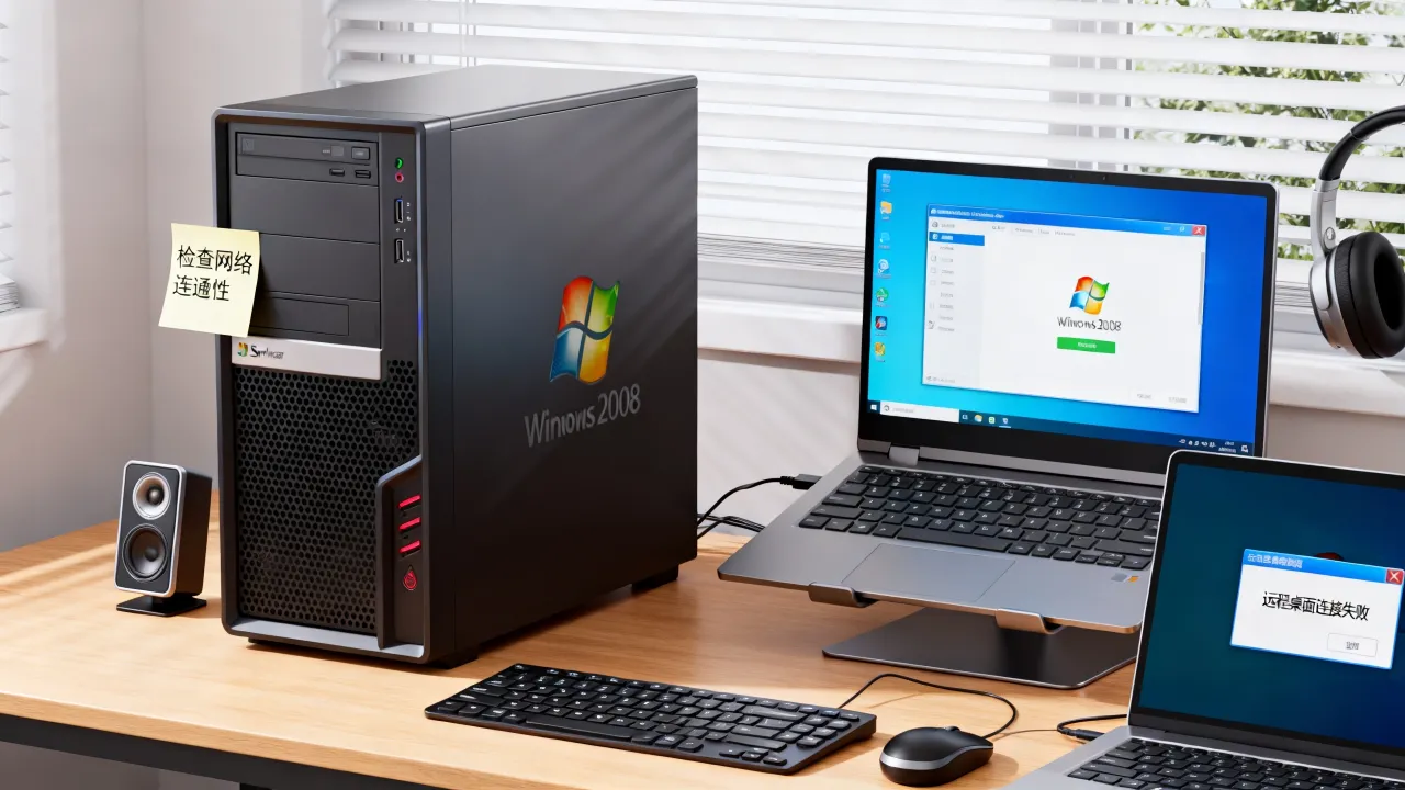Windows2008服务器运维管理怎么做，远程桌面连接不上如何解决？