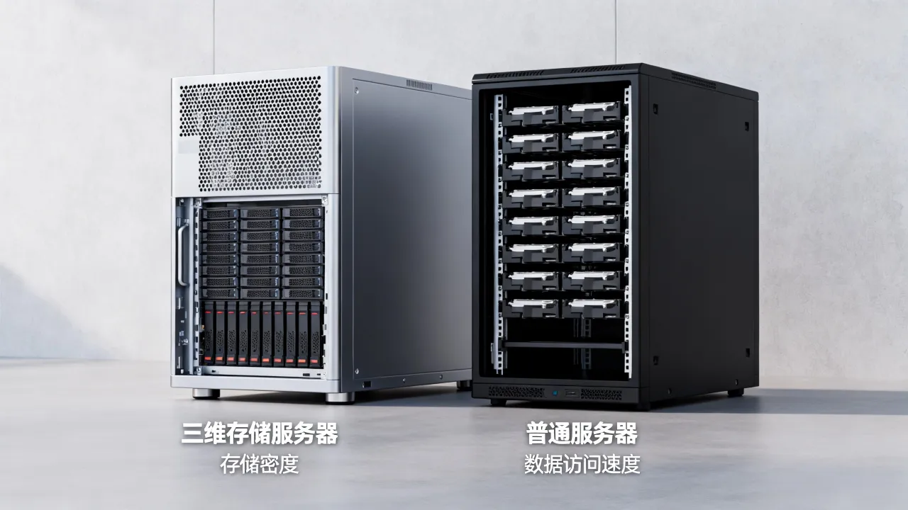 三维存储服务器是什么 三维存储服务器和普通服务器有何区别