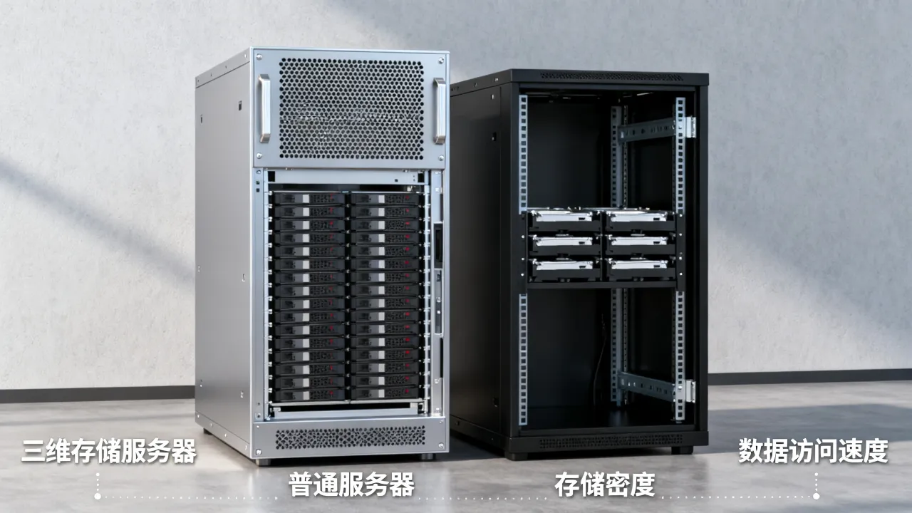 三维存储服务器是什么 三维存储服务器和普通服务器有何区别