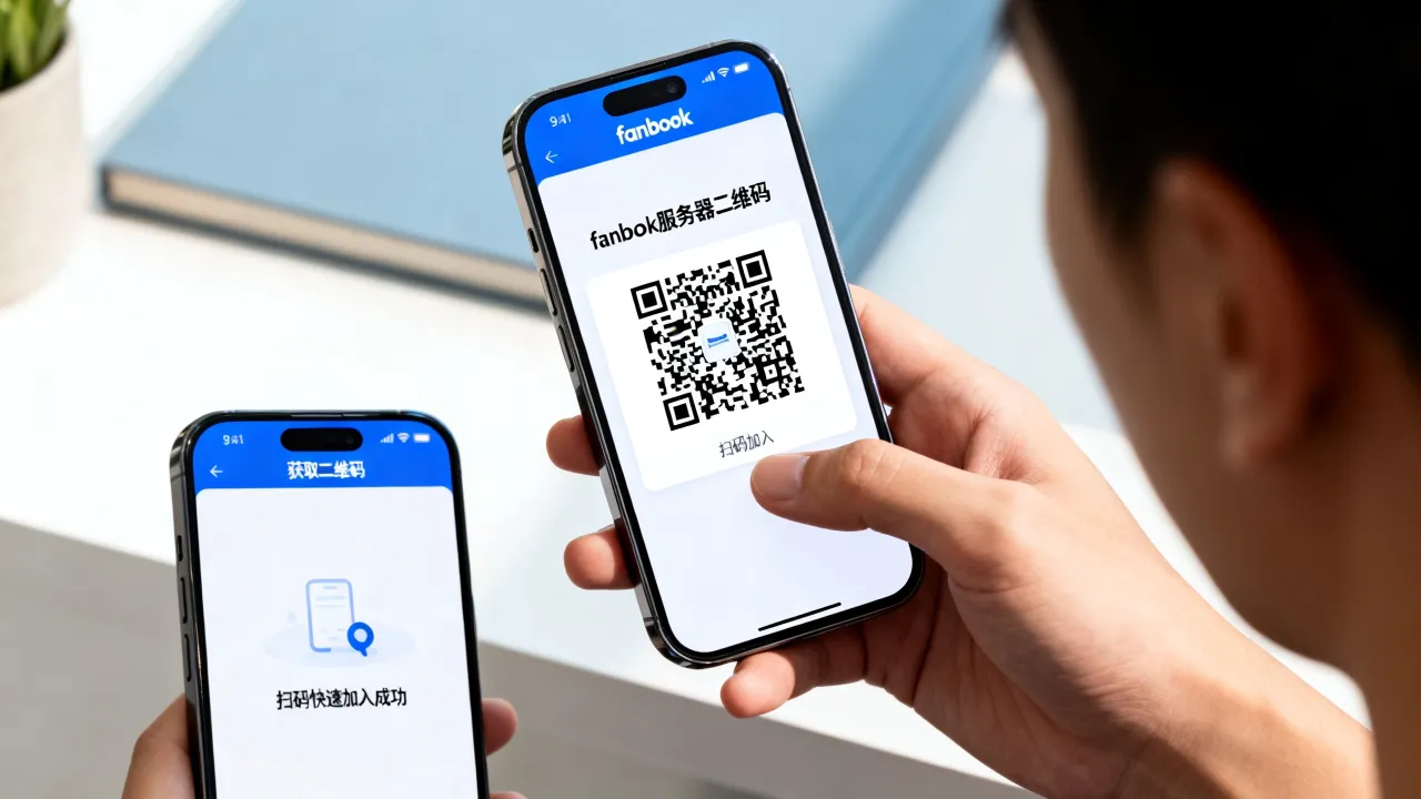 fanbook服务器二维码在哪里获取，怎么扫码快速加入