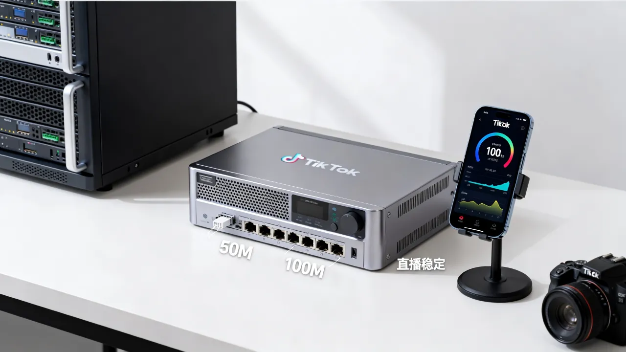 云服务器多少M带宽适合TK运营？TikTok直播需要多大带宽