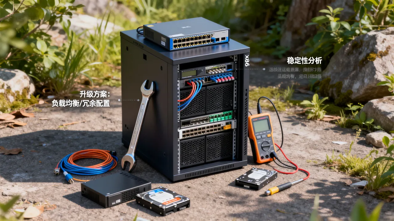 x86服务器运维架构不够稳定怎么办，升级方案有哪些