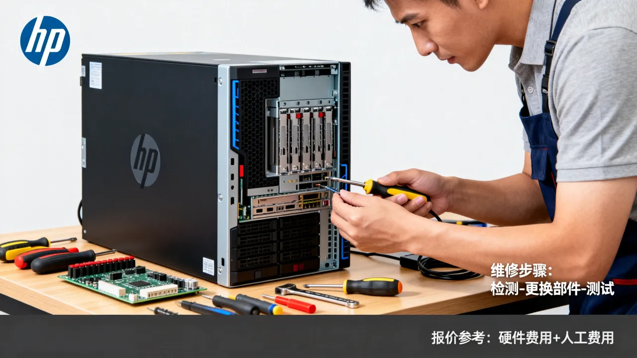 湖南HP服务器维修维保要多少钱？报价怎么算