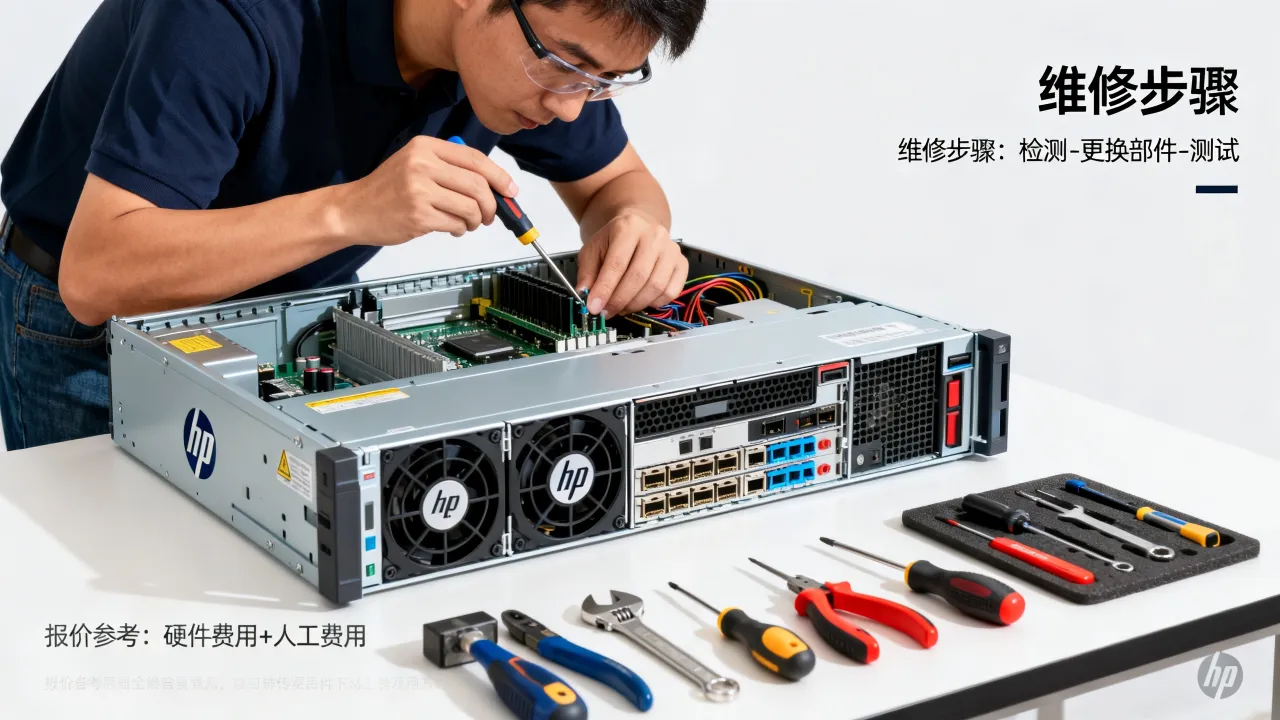 湖南HP服务器维修维保要多少钱？报价怎么算