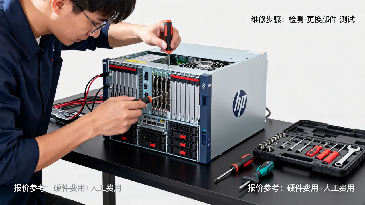湖南HP服务器维修维保要多少钱？报价怎么算