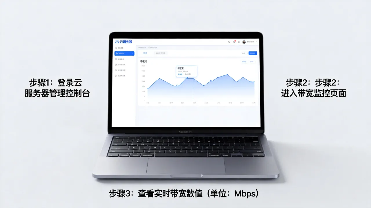 如何查看云服务器宽带多少m，云服务器带宽怎么看多少兆