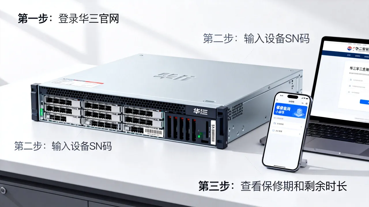 华三服务器怎么查维保，如何查询华三服务器保修期和剩余时长？
