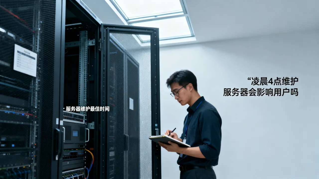 凌晨4点维护服务器会影响用户吗，服务器维护最佳时间是什么时候？