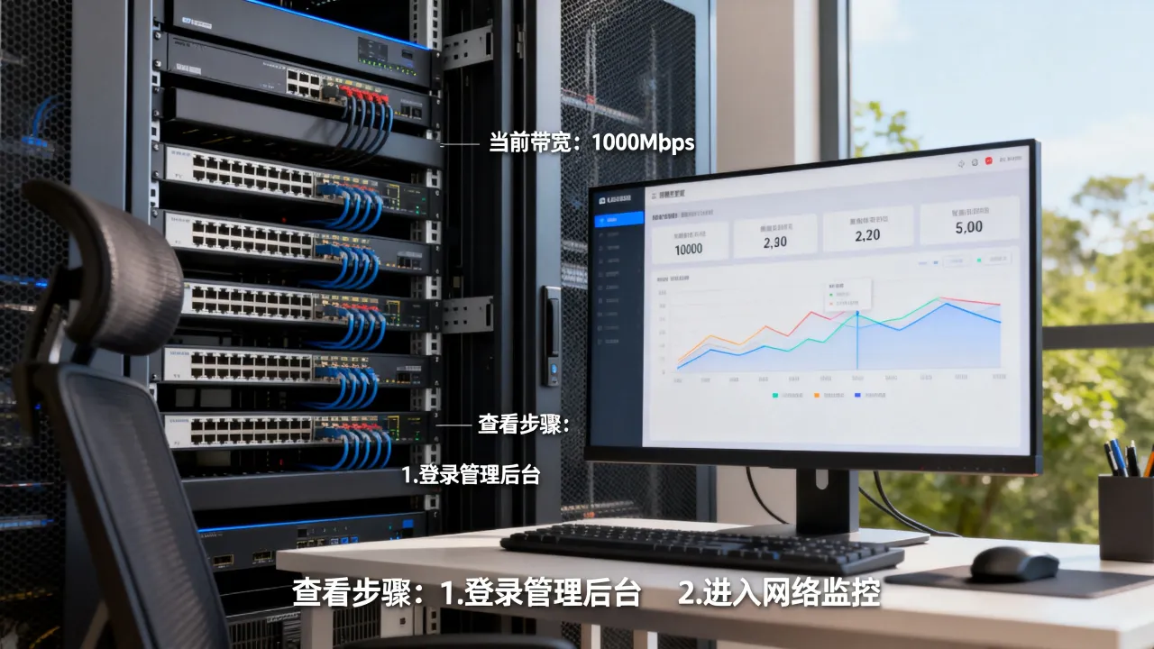 怎么看服务器多少宽带，怎么查看服务器带宽大小