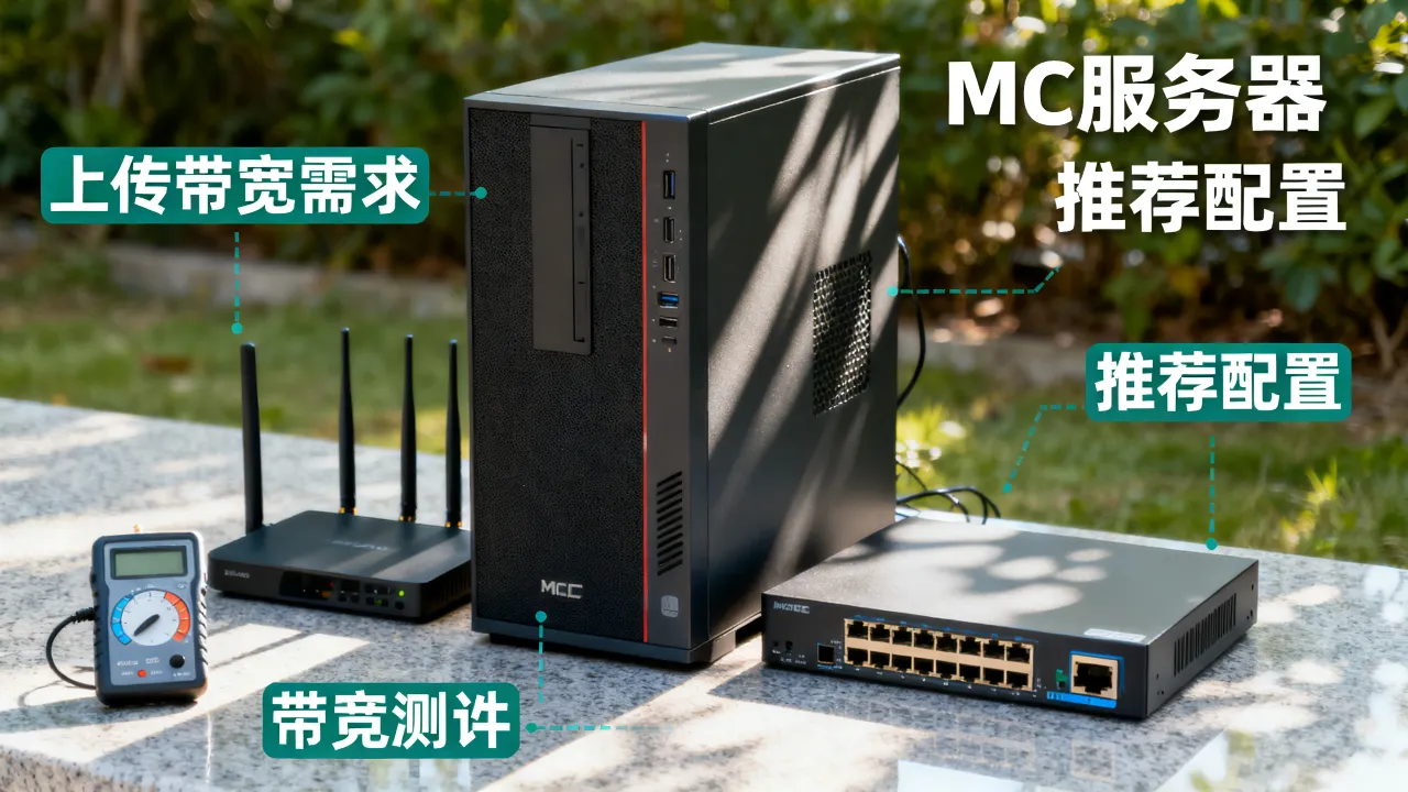 开个MC服务器需要多少宽带？我的世界开服需要多少上传带宽