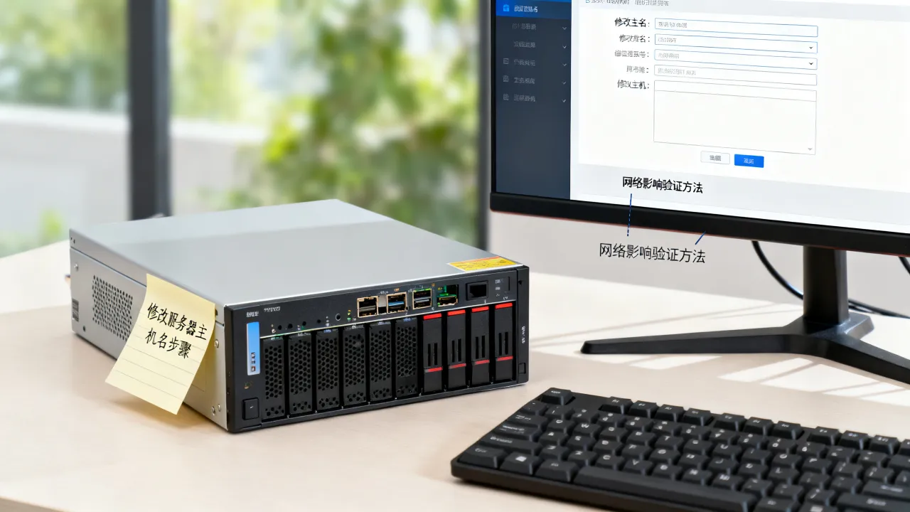 网维服务器名字怎么改，修改服务器主机名会影响网络吗
