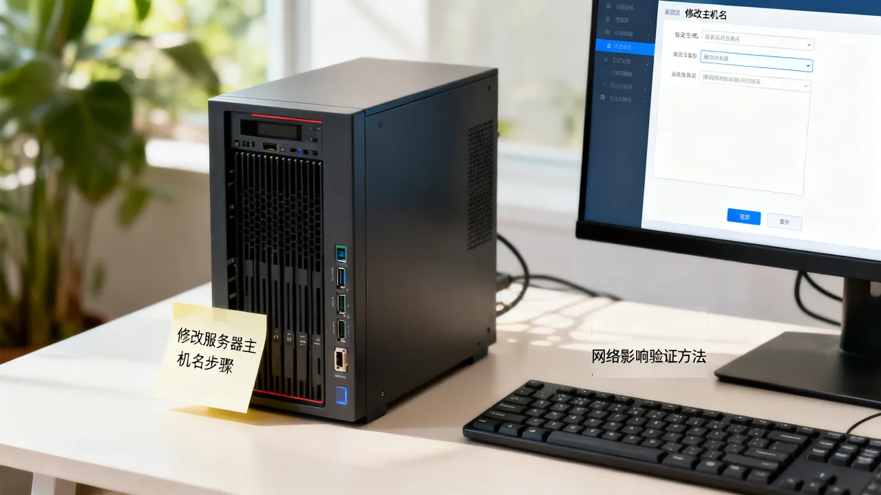 网维服务器名字怎么改，修改服务器主机名会影响网络吗