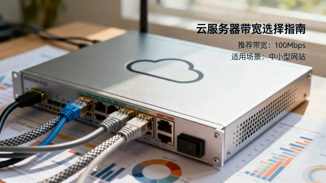 云服务器的宽带选多少合适?云服务器带宽怎么选择?