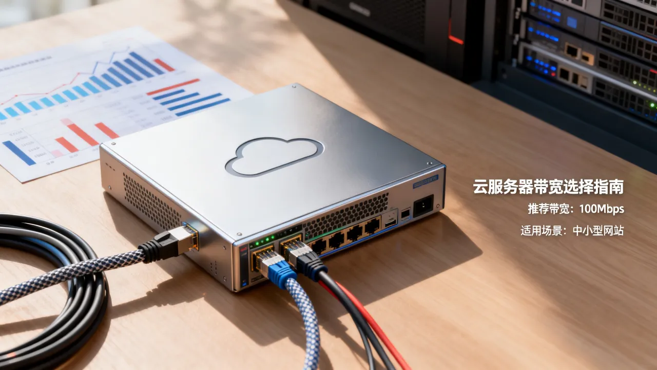 云服务器的宽带选多少合适？云服务器带宽怎么选择？