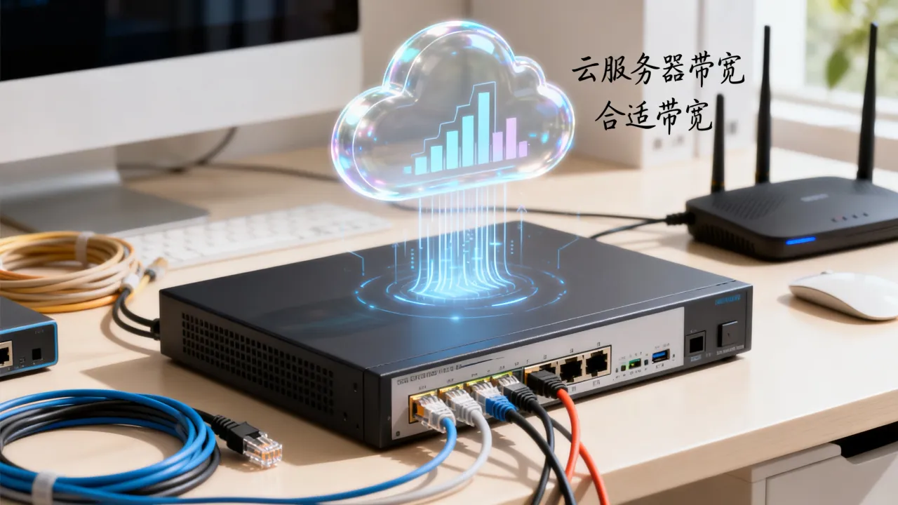 云服务器多少宽带合适，云服务器带宽选多大不浪费？