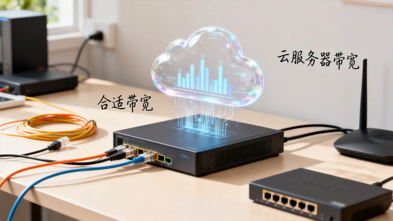 云服务器多少宽带合适，云服务器带宽选多大不浪费？