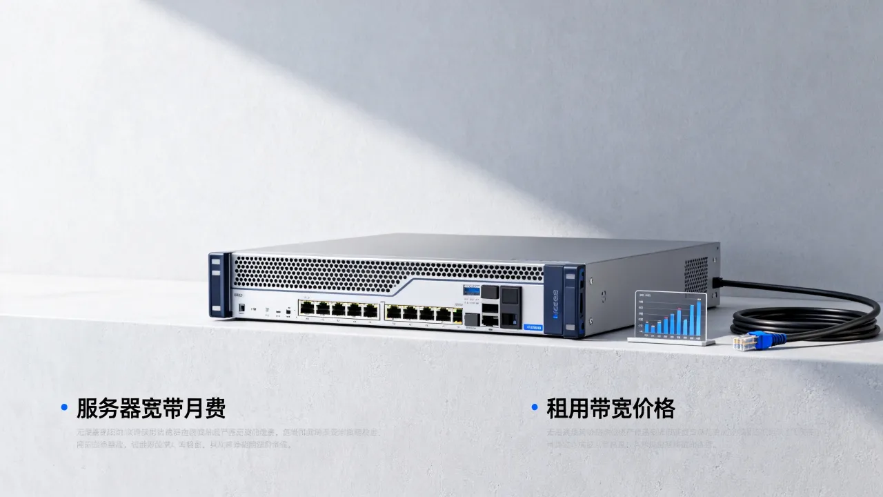 服务器宽带多少钱一个月？租用服务器带宽价格是多少？