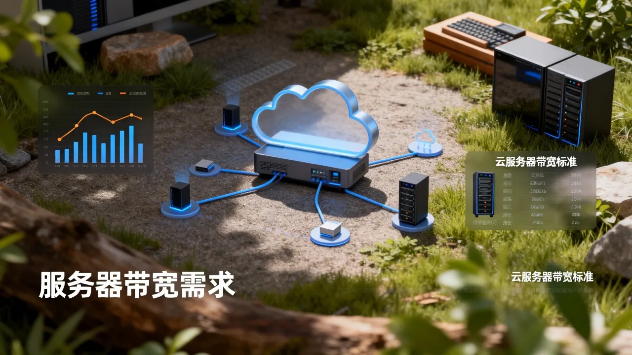 服务器宽带多少m够用，云服务器带宽多少M才够用不卡顿？