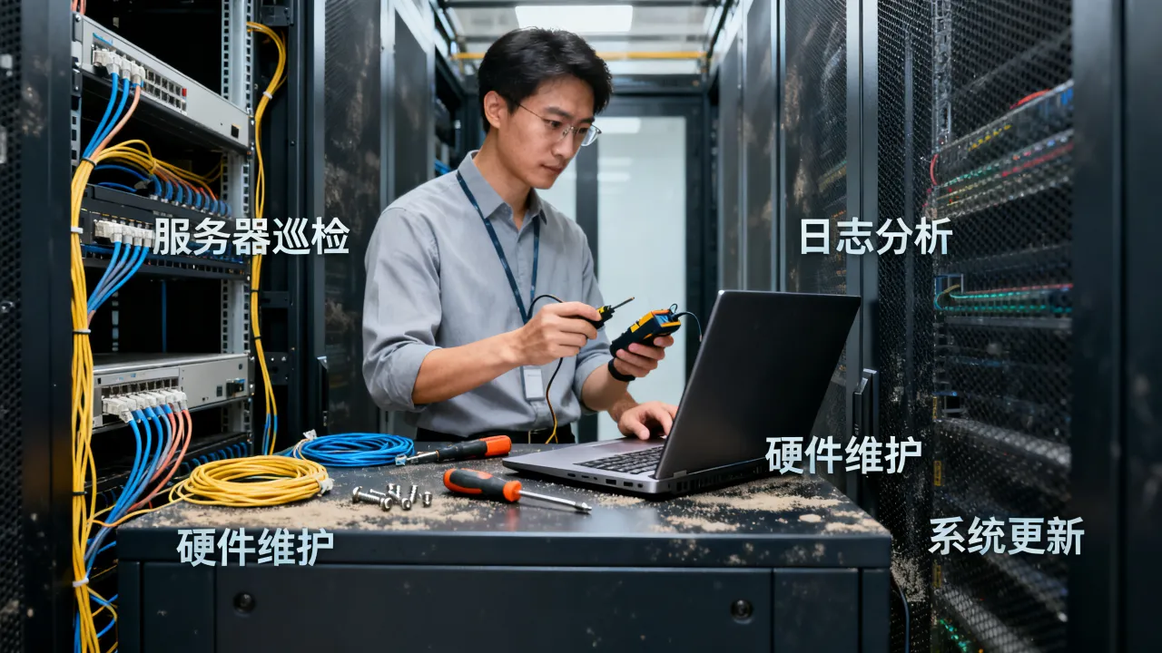 服务器运维具体内容有哪些?服务器运维工作内容与日常维护清单 服务器运维具体内容有哪些?服务器运维工作内容与日常维护清单