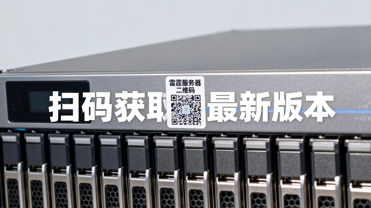 雷霆服务器二维码是什么,怎么获取到最新版本 雷霆服务器二维码是什么,怎么获取到最新版本