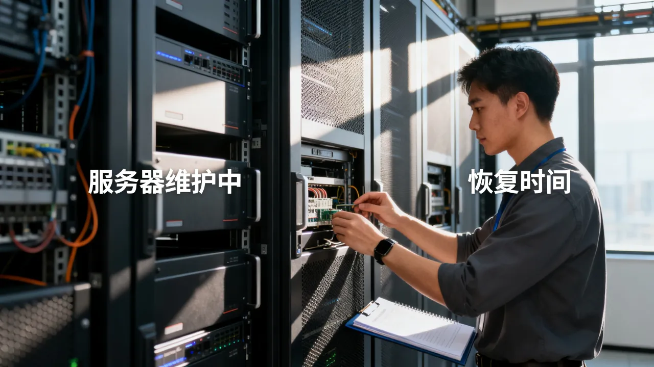 服务器维中是什么意思，服务器维护中要多久才能恢复？
