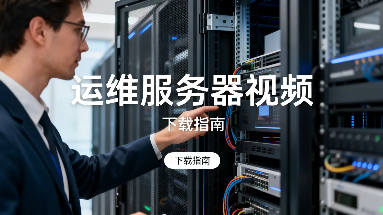 运维服务器视频完整版哪里看，运维服务器视频怎么下载